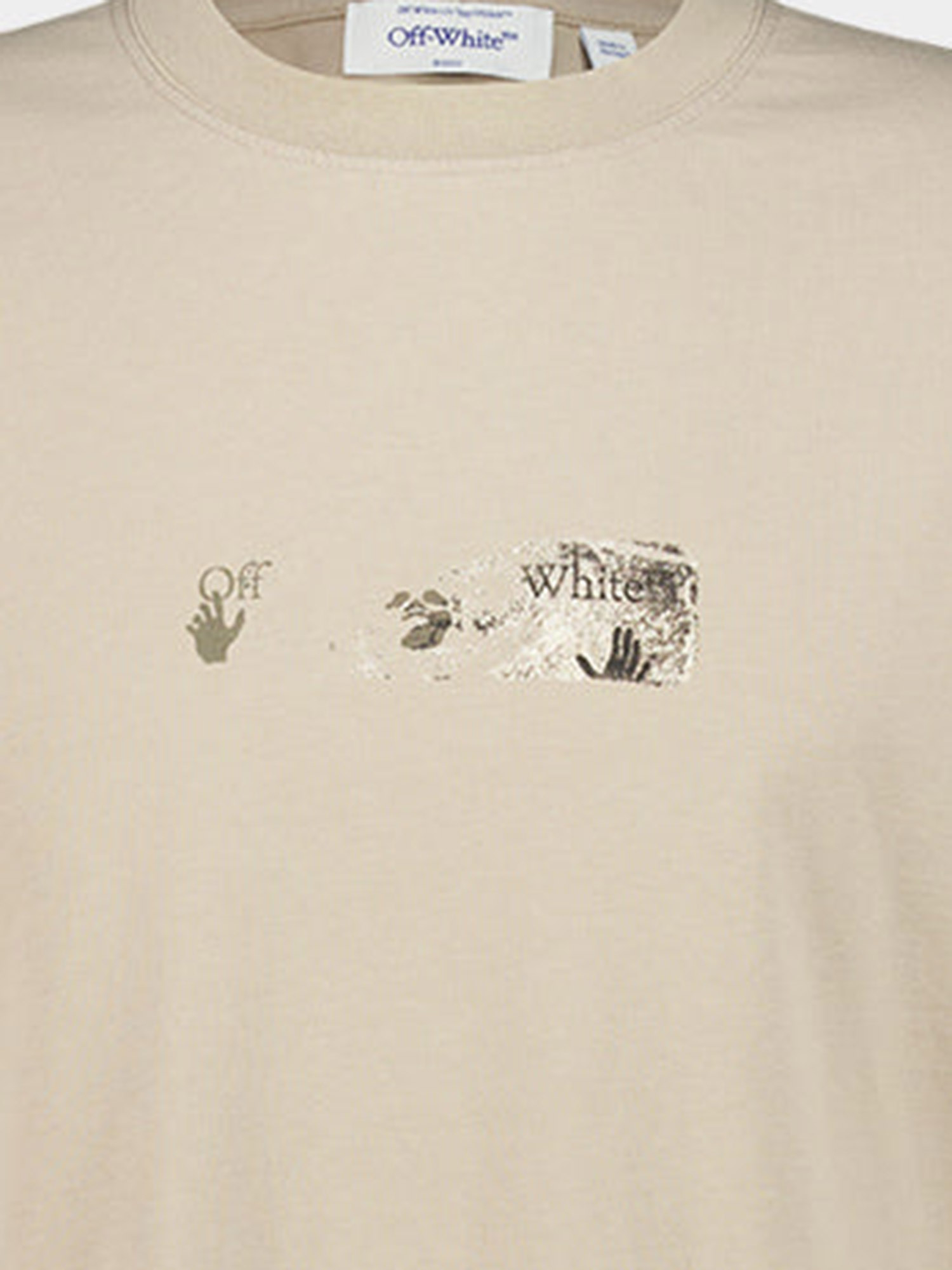 [Off-White] T-shirts Short Sleeve FW26 44MAA120F26J00D031