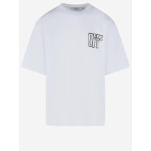 [Off-White] T-shirts Short Sleeve FW26 44MAA120F26J00Y100
