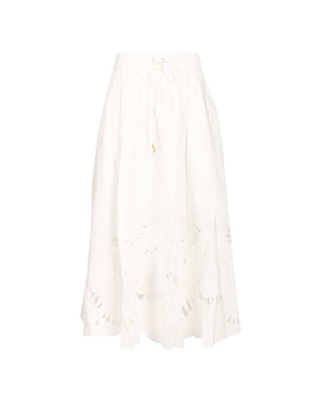 [Zimmermann] Midi skirt FW26 9048SSS263IVO