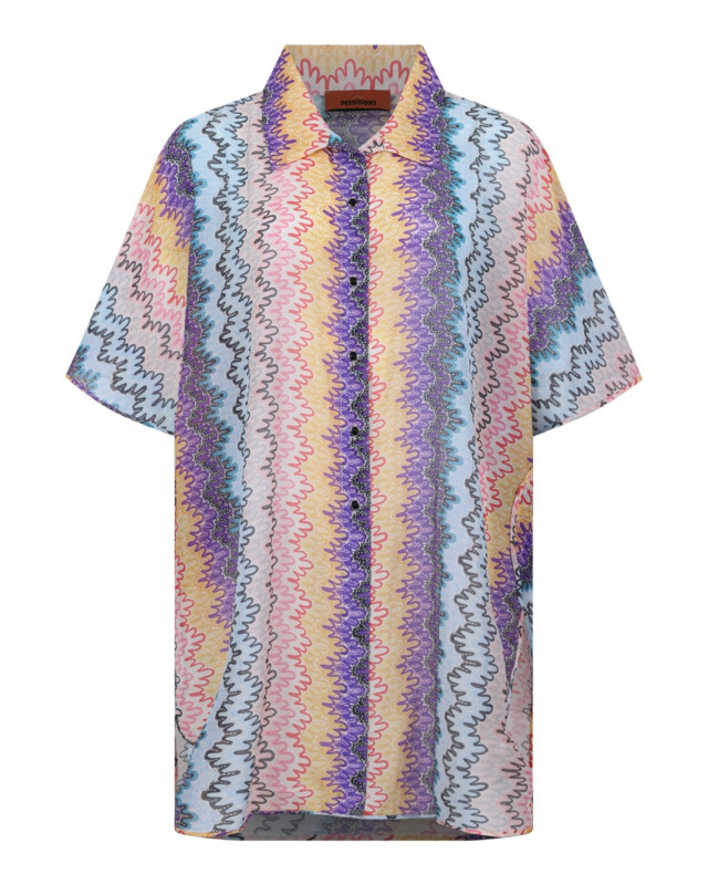[MISSONI] Shirts Short Sleeve CO MS25SQ22-BW00XUS72LH