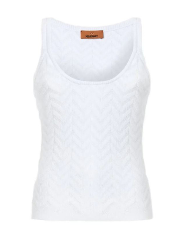 [MISSONI] Tank top SS26 DC26SK00-BK01H2S01KO