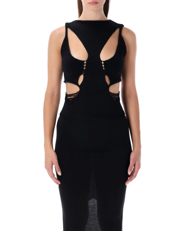 [Rick Owens] Tank top FW25 RO02E4662KWVHWP09