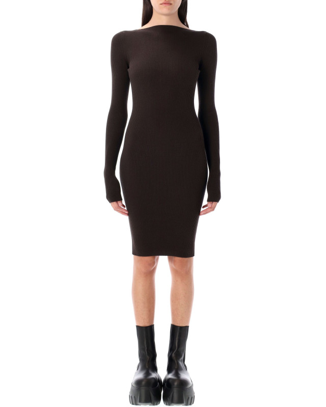 [Rick Owens] Long sleeve dress FW25 RP02E4616RIBVI04