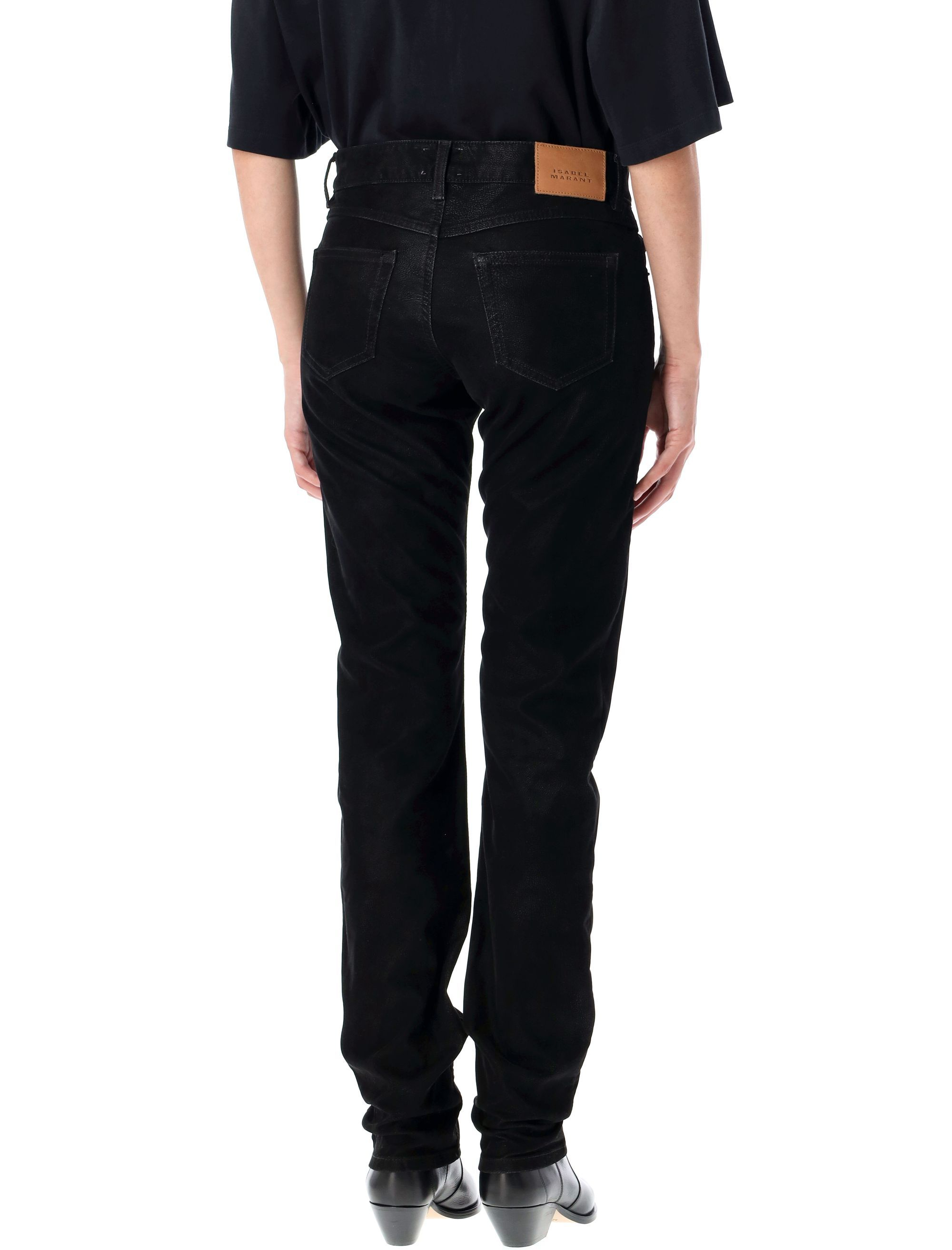 [Marant Etoile] Trousers FW25 PA0561FAC3B01E01BK