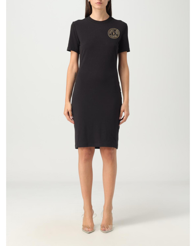 [VERSACE JEANS COUTURE] Short sleeve dress FW23 75HAOT06CJ03T G89