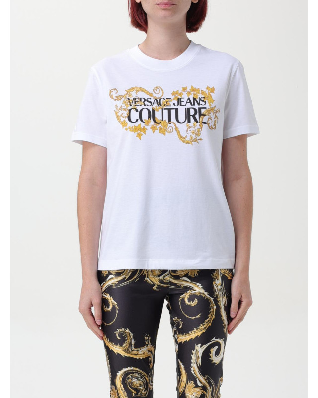 [VERSACE JEANS COUTURE] T-shirts Short Sleeve FW24 77HAHE05CJ00E G03