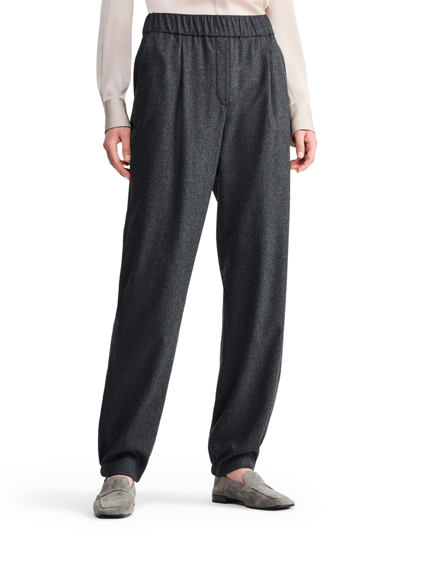 [Giorgio Armani] Trousers FW26 GW003476TE10537U8131 SWAMP