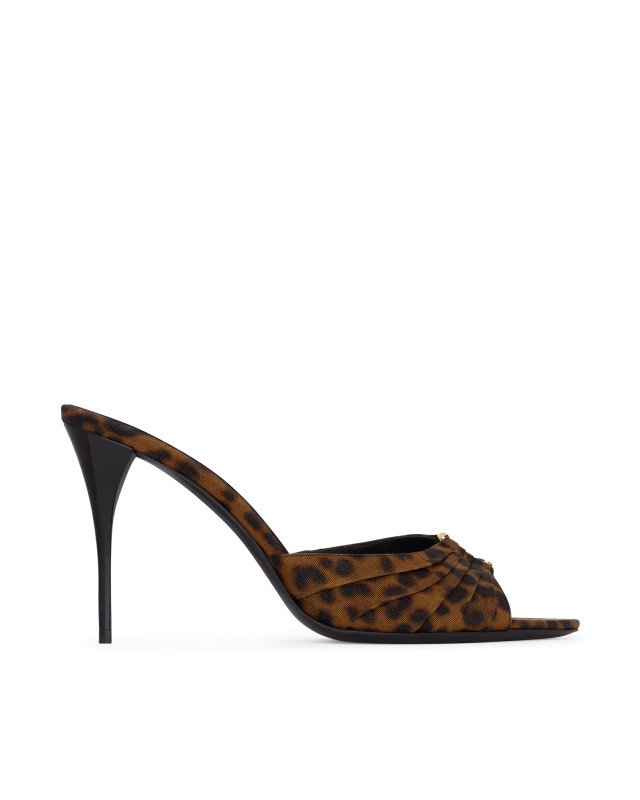 [Saint Laurent] Sandals FW26 A001KMAAC4B2094 MANTO NATURALE