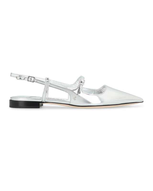 [Jimmy Choo] Flat shoes SS25 DIDIFLATQUI_SILVER