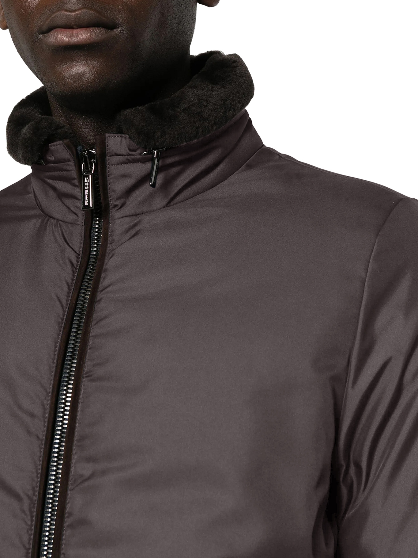 [Moorer] Bomber Jacket FW26 MOUBO100189TEPA022U0213 BROWN