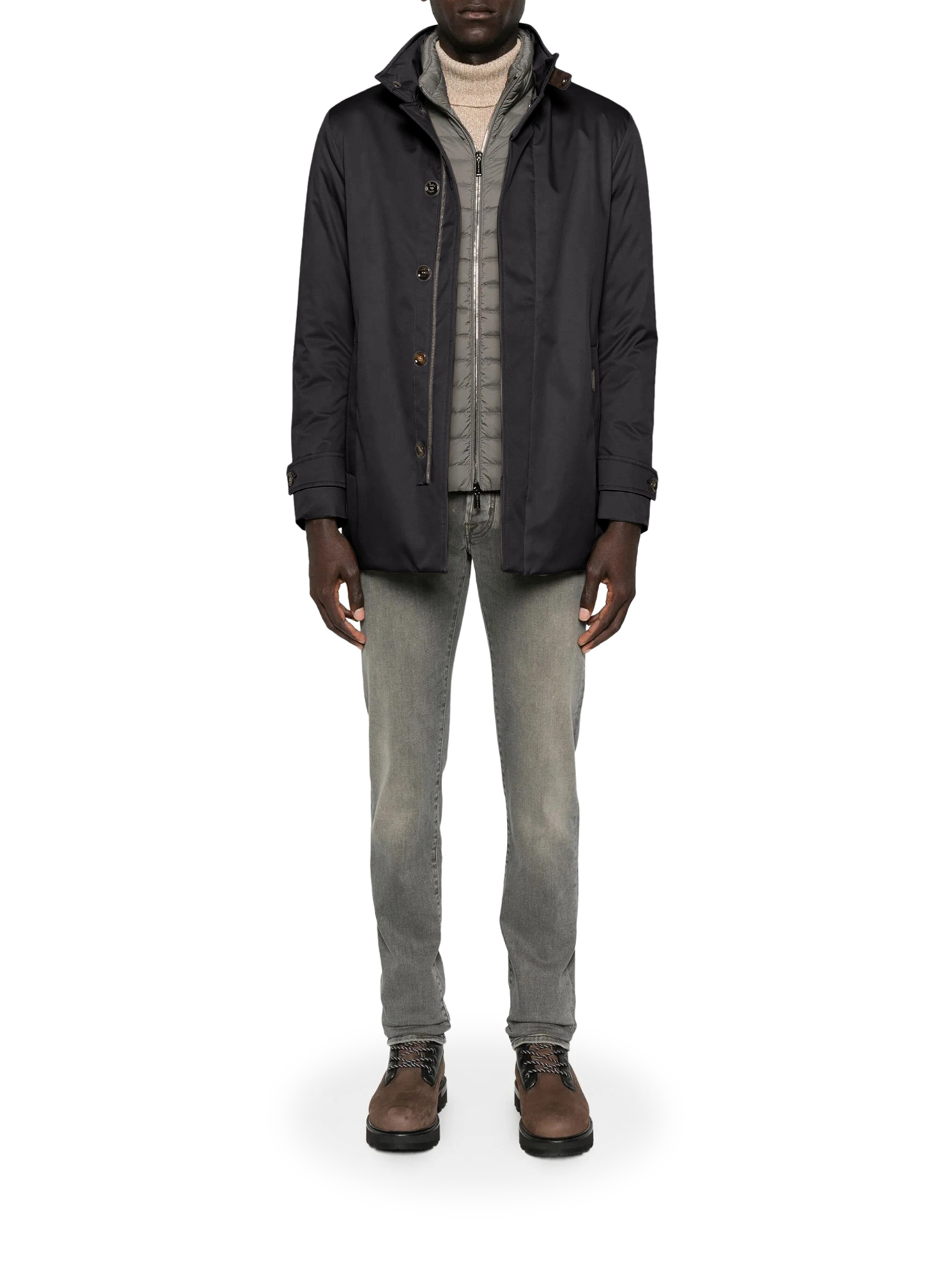 [Moorer] Down Jacket FW26 MOUGI101206TEPA011U0001 NERO
