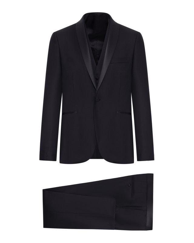 [TAGLIATORE] Sets FW26 SFBR18A01LIS070001UPER029N5712 BLACK