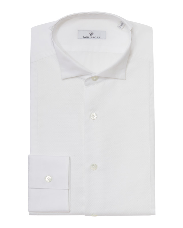 [TAGLIATORE] Shirts Long Sleeve FW26 BAE0170CHELSEA1 WHITE