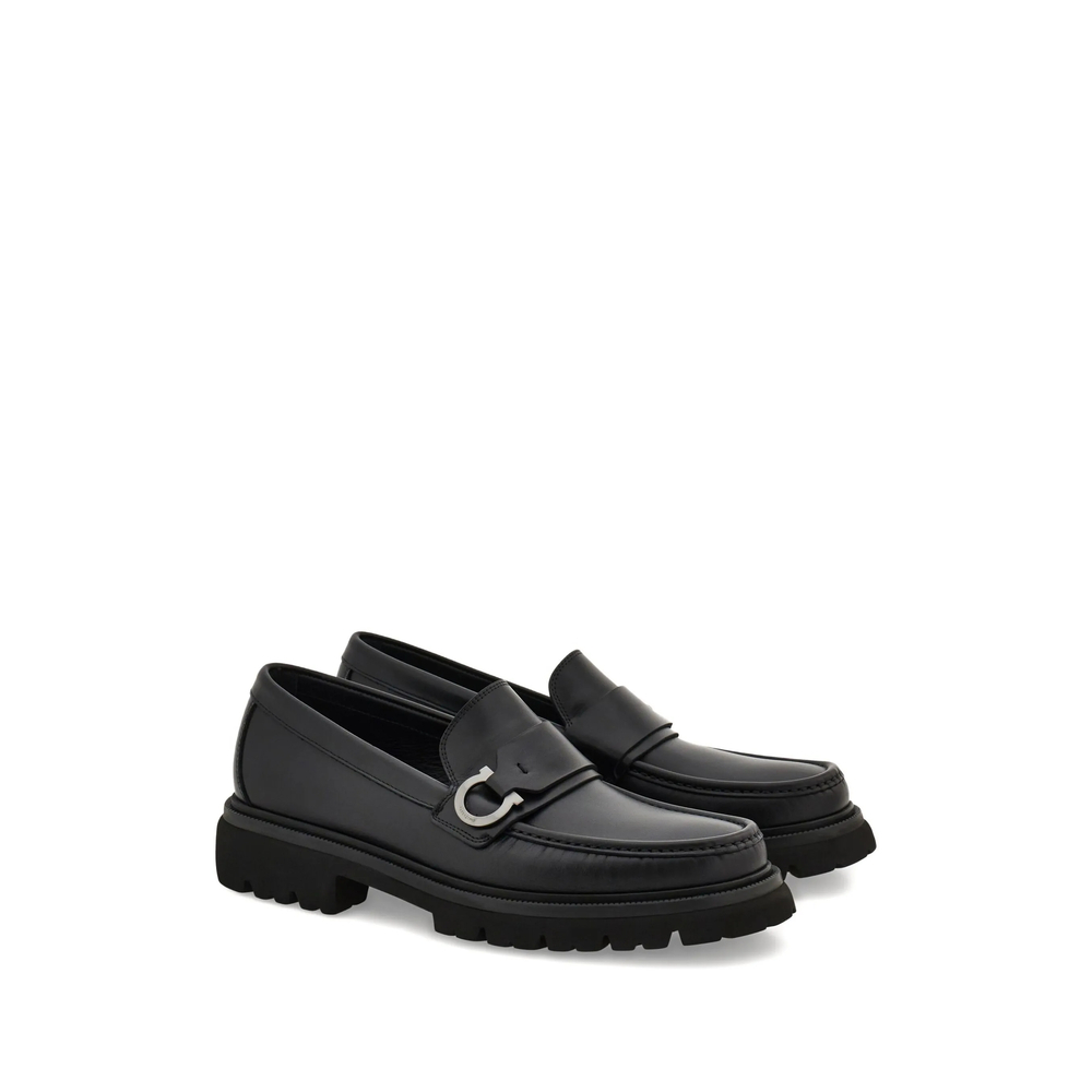 [Ferragamo] Loafer FW26 029966 0784452 3E NERO
