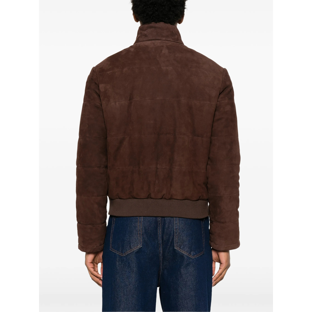 [TAGLIATORE] Leather Jacket FW26 CHI26-01 MASSEY BROWN
