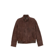[TAGLIATORE] Leather Jacket FW26 CHI26-01 MASSEY BROWN
