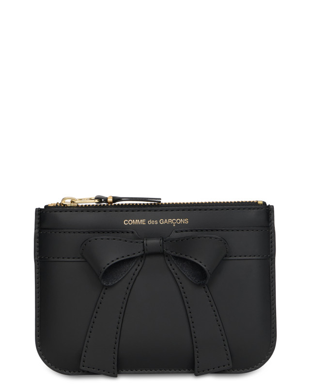 Wallet with bow