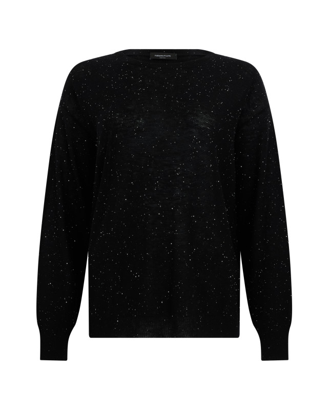 Sweater with contrast details