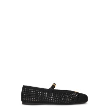 Crochet ballerinas in cotton