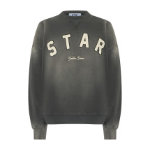 Cotton sweatshirt with embroidery