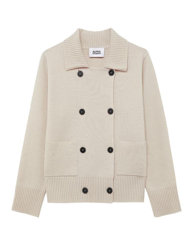 [ALPHA STUDIO] Cardigan FW26 8160E2112