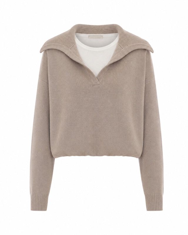 [Eleh] Knitwear FW26 0009BEIGE